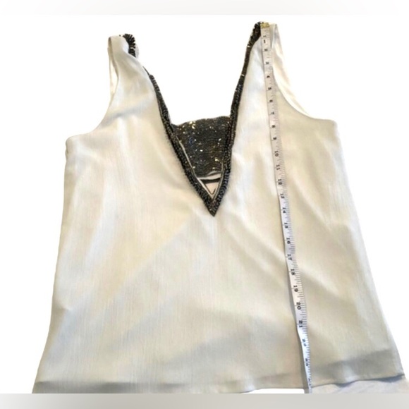 Marciano White Embellished Cami  - Size S - Picture 4 of 13
